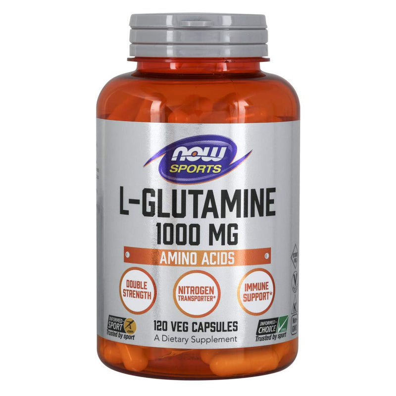 [Australia] - NOW Foods L-Glutamine 1,000 Milligram, 120 Capsules 