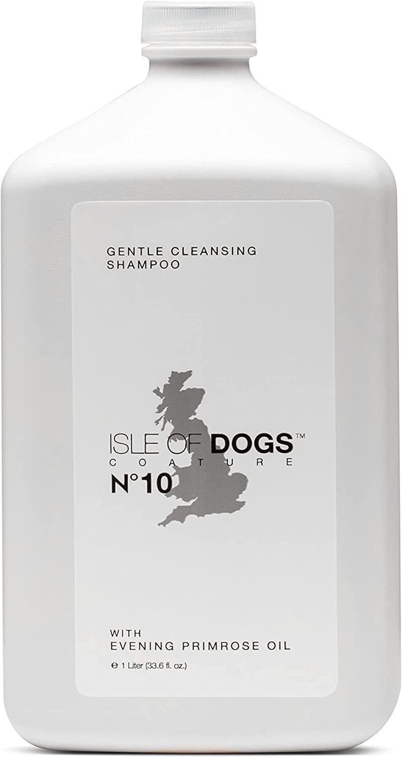 Isle of Dogs Coature No. 10 Evening Primrose Oil Dog Shampoo for Dry and Sensitive Skin, 1-Liter - PawsPlanet Australia
