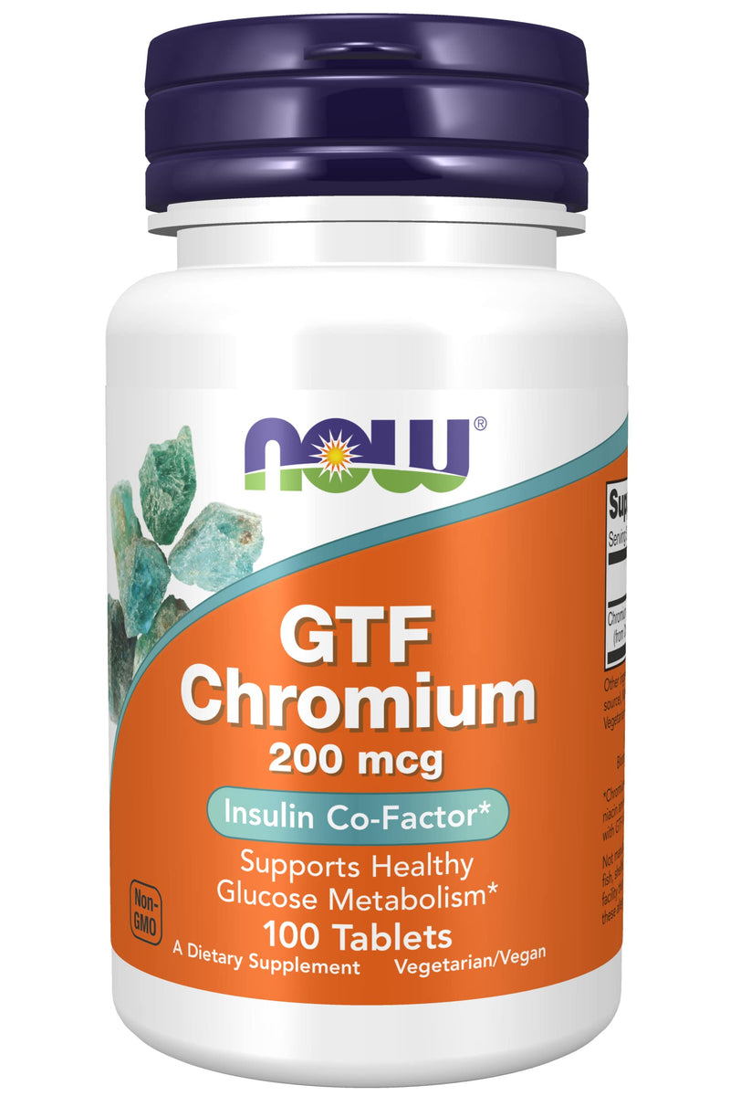 [Australia] - GTF Chromium 200mcg 100 Tablets (Pack of 2) 