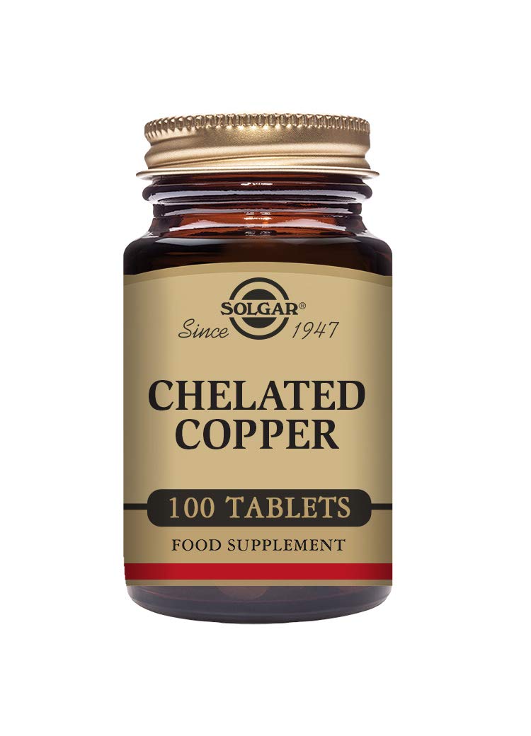 [Australia] - Solgar Chelated Copper Tablets, 100 Count 