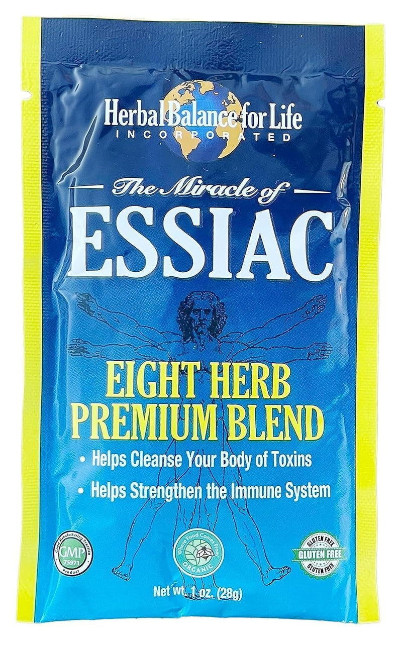 [Australia] - Organic Essiac Tea 8 Herb Blend, 128 Servings - 16 Oz, with Sheep Sorrel Roots, More Potent 8-herb Essiac Tea Formula by Nurse Rene Caisse & Dr. Charles Brusch in 1950s by Herbal balance for Life 1 Ounce (Pack of 16) 