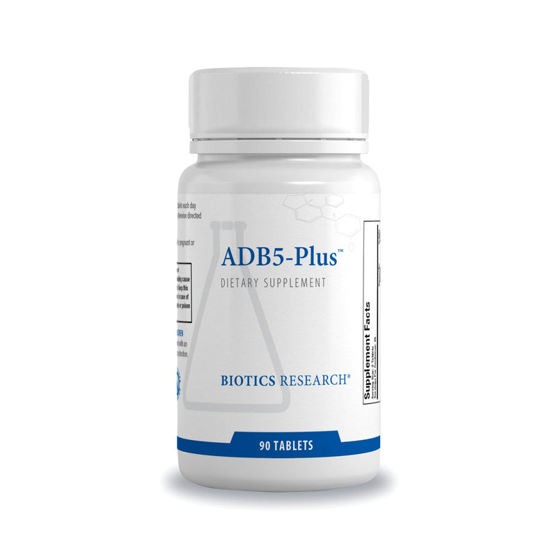 [Australia] - Biotics Research ADB5-Plus Support Healthy Adrenal Gland Function, Support Cortisol Levels, Positive Response to Stress, Healthy Energy Levels 90 Tablets 90 Count (Pack of 1) 