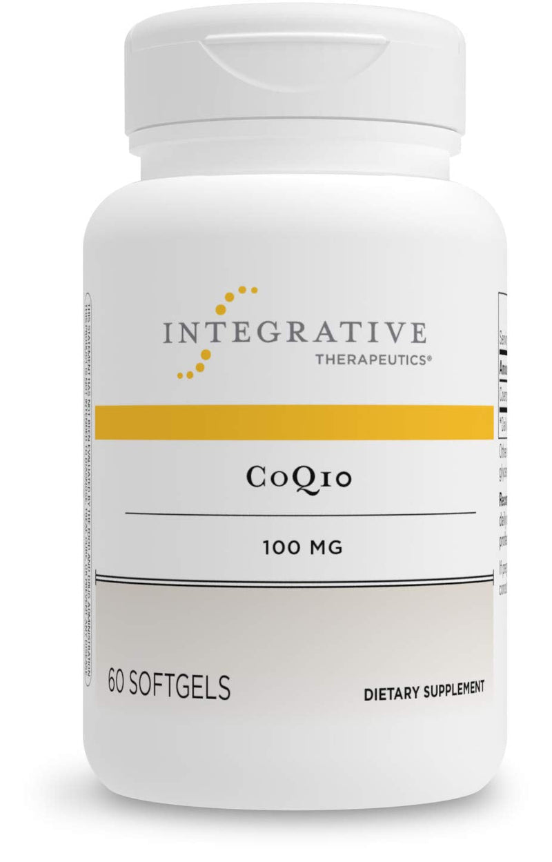 [Australia] - Integrative Therapeutics - CoQ10 (100mg) Coenzyme Q10 (Ubiquinone) Supplement - Supports Cardiovascular & Brain Health* - 60 Softgels 