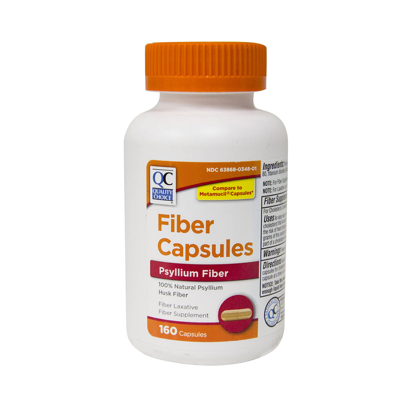 [Australia] - Quality Choice Daily Fiber Capsules for Regularity, 160 Count 
