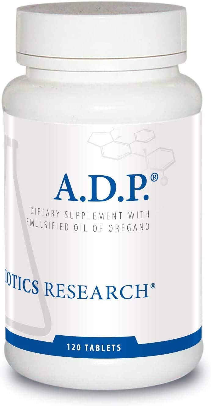 [Australia] - Biotics Research A.D.P. - Oil of Oregano, Patented Formula, Micro-Emulsion Technology, Sustained Release for High Absorption, GI Health. 120T 120 Count (Pack of 1) 