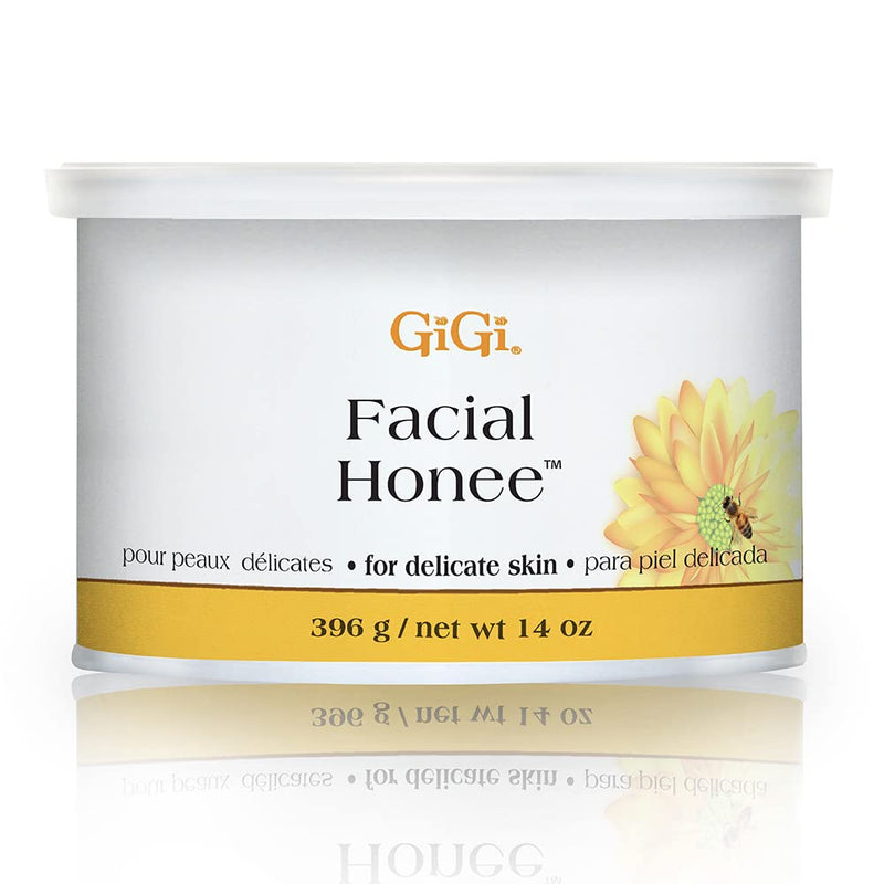 [Australia] - GiGi Facial Honee Wax - Hair Removal Soft Wax for Face and Delicate Skin, 14 oz 14 Ounce (Pack of 1) 