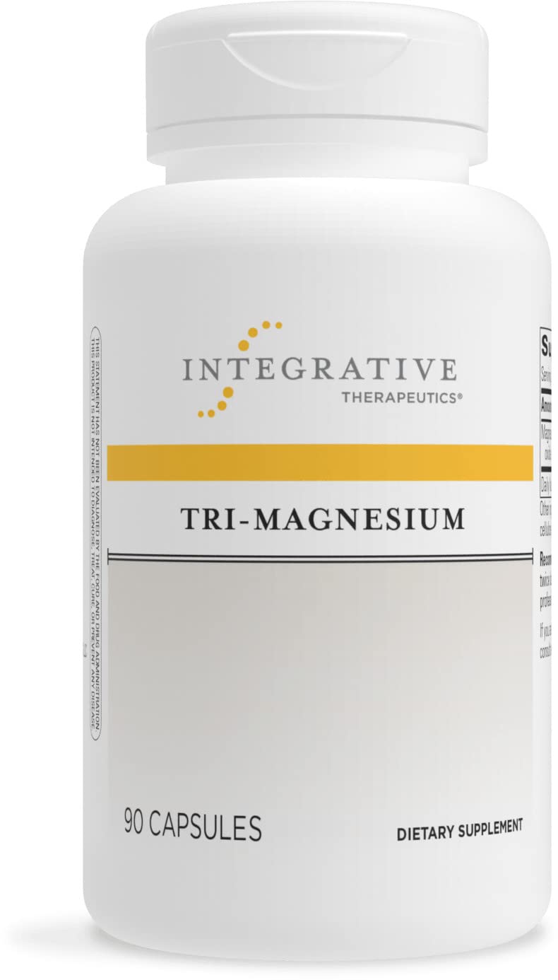 [Australia] - Integrative Therapeutics Tri-Magnesium - Supports Healthy Bones & Teeth* - Supports Cardiovascular & Neurological Function* - Promotes Calm* - 90 Capsules 1 
