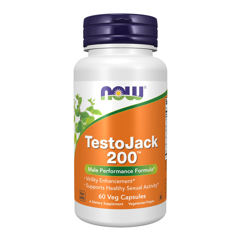 [Australia] - NOW Foods Supplements, TestoJack‚Ñ¢ 200 with Tongkat Ali, Tribulus, Maca and Horny Goat Weed, 60 Veg Capsules 60 Count (Pack of 1) 