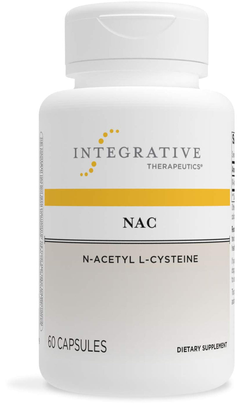[Australia] - Integrative Therapeutics NAC - Supports Healthy Respiratory & Lung Function* - Supports Production of Glutathione* - 60 Capsules Standard Packaging 