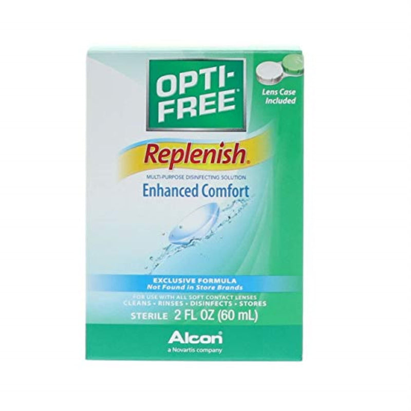 [Australia] - Opti-Free RepleniSH Multi Purpose Disinfecting Solution-2 Fl Oz (60 ml), Carry On Size 