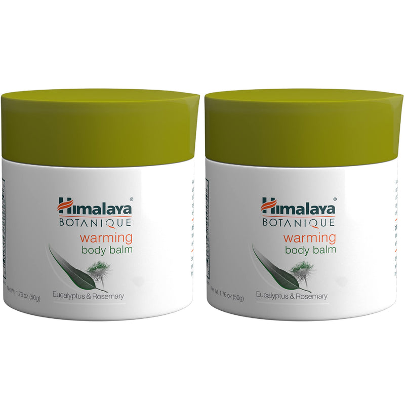 [Australia] - Himalaya Botanique Warming Body Balm for relaxation, Provides Long Lasting Comfort, 1.76 oz, 2 Pack 1.76 Ounce (Pack of 2) 