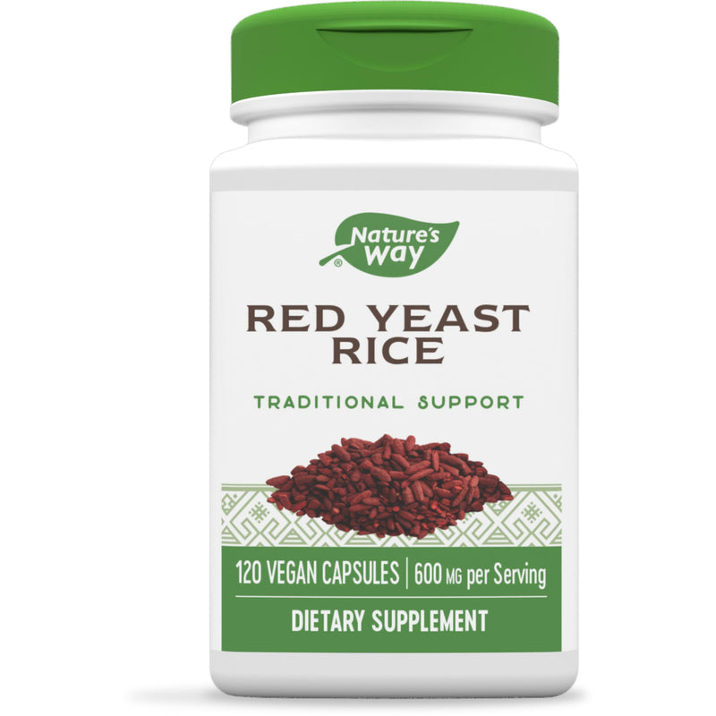 [Australia] - Nature's Way Red Yeast Rice, Traditional Support*, 120 Vegan Capsules 