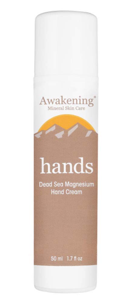 [Australia] - Awakening HANDS, Magnesium-rich, Travel Size Hand Therapy Cream. Helps to heal dry, cracked fingers, nails & cuticles, Vegan skincare [50ml/1.75oz] 1.75 Fl Oz (Pack of 1) 