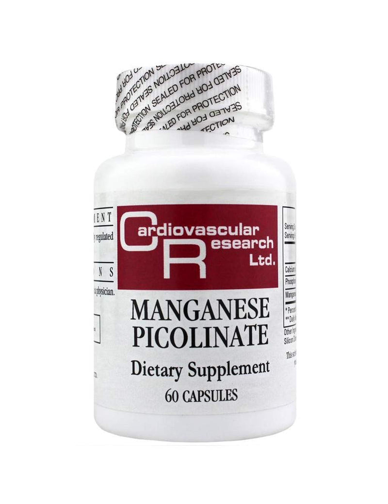 [Australia] - Cardiovascular Research Manganese Picolinate, White, 60 Count 