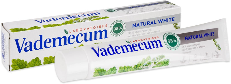 [Australia] - Vademecum Herbal Toothpaste 4oz - Natural White - 6 Count 