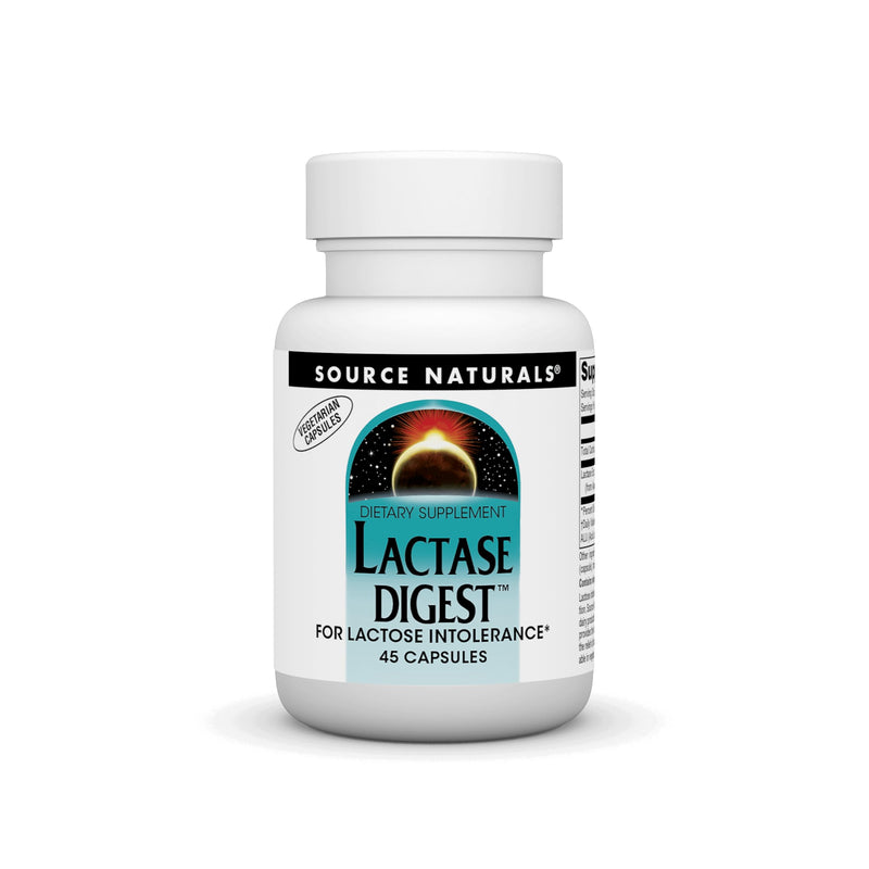 [Australia] - Source Naturals, Inc. Lactase Digest* - 45 VegCap 