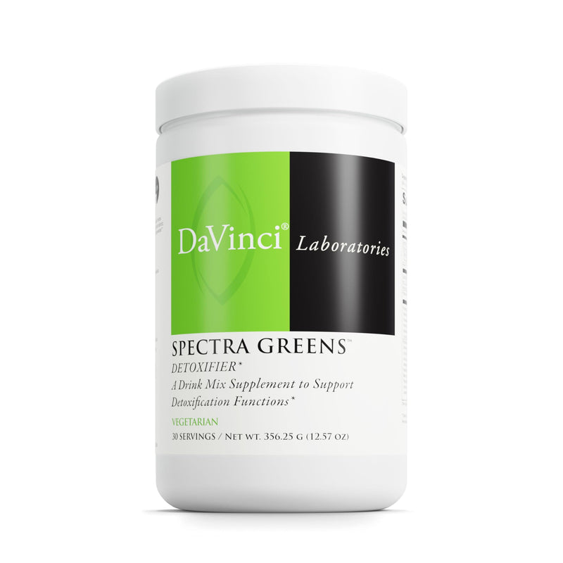 DAVINCI Labs Spectra Greens Detoxifier - Probiotic Supplement Aids Digestive & Heart Health & Detoxification* - Immune Health Supplement with Digestive Enzymes - 30 Servings (356.25 g)