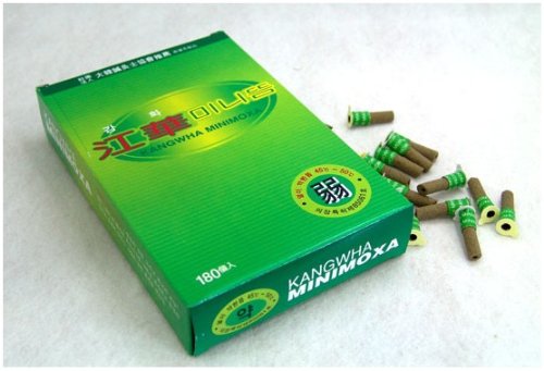 [Australia] - Kang HWA Stick-On Mini Moxa - Green Green *45c(113f) ~ 50c(122f) 