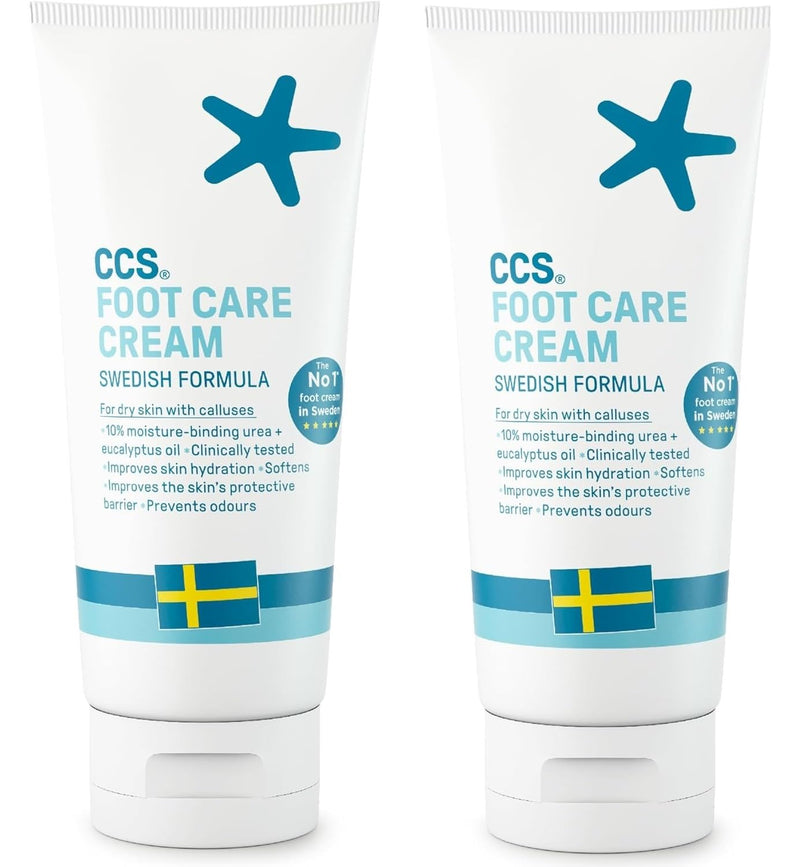 Ccs Foot Care Cream - 175Ml - Pack of 2 5.91 Fl Oz (Pack of 2)