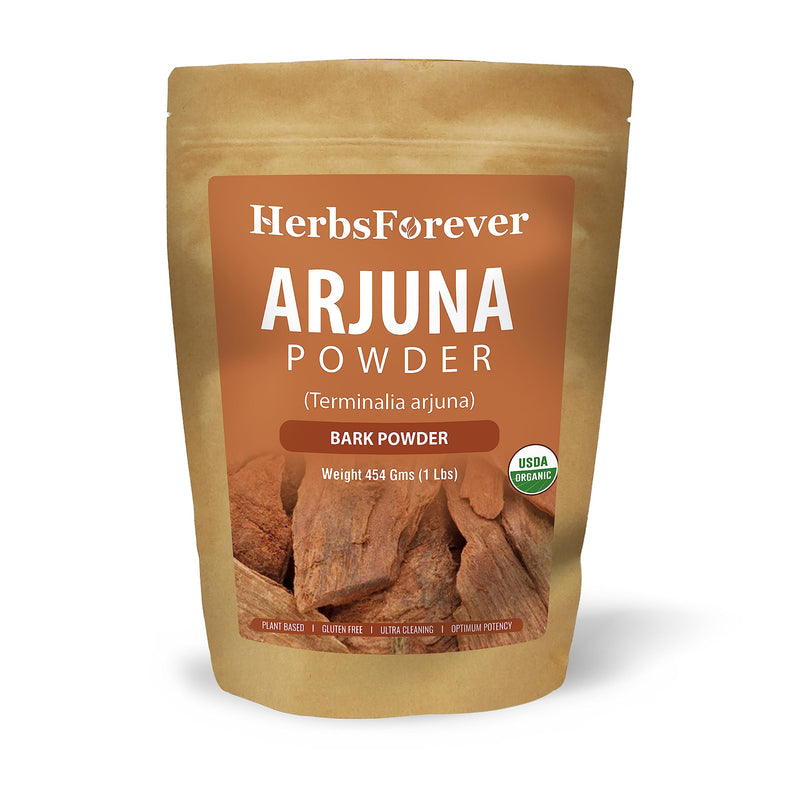 [Australia] - Arjuna Powder – Terminalia Arjuna – Non GMO, Organic, Vegan – 454 Gms 