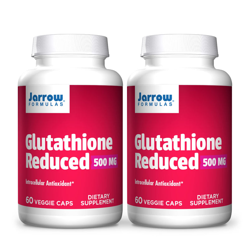 [Australia] - Jarrow Formulas - Glutathione Reduced 500 mg 60 caps (Pack of 2) 1 Count (Pack of 120) 