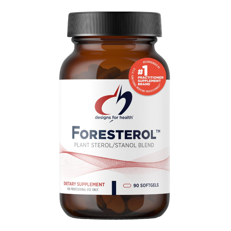 [Australia] - Designs for Health Plant Sterols and Stanols - Foresterol Stanol Sterol Supplement with Beta-Sitosterol from Coniferous Pine - Designed to Help Maintain Healthy Cholesterol Levels (90 Softgels) Standard Packaging 