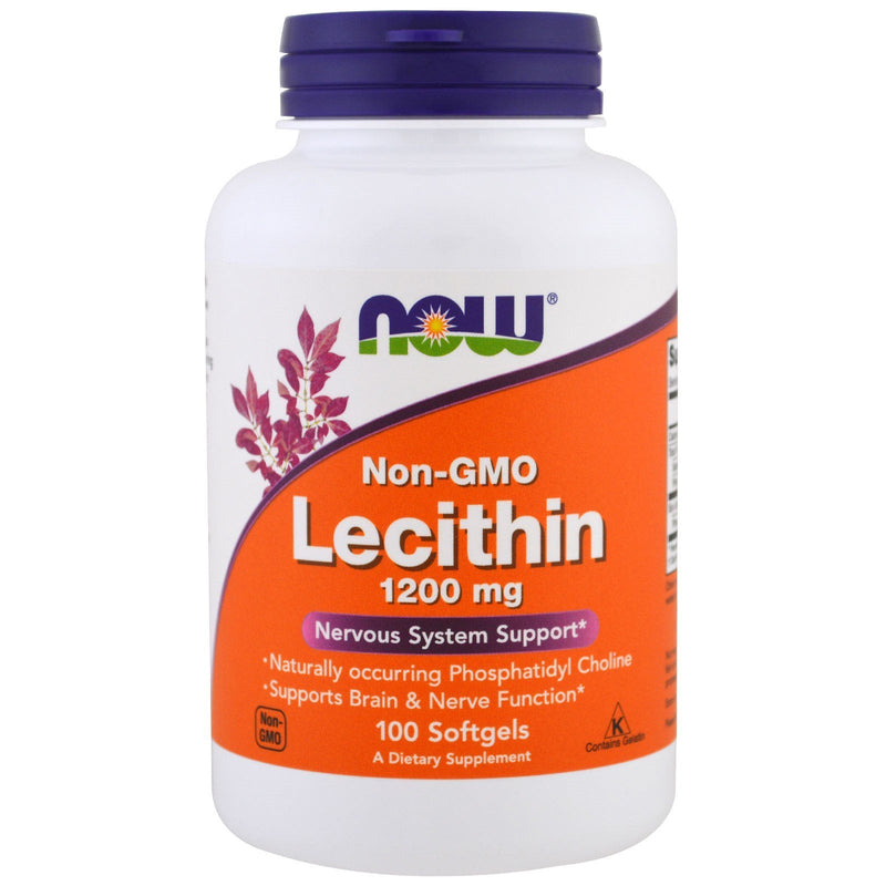 [Australia] - NOW Foods Now Foods, (2 Pack) Lecithin, 1200 mg, 100 Softgels 