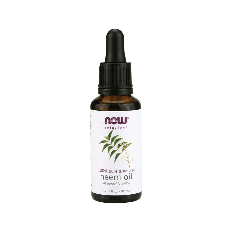 [Australia] - NOW Solutions, Neem Oil, 100% Pure, Made From Azadirachta Indica (Neem) Seed Oil, Natural Relief from Irritation and Other Skin Issues, 1-Ounce, 2 Pack 