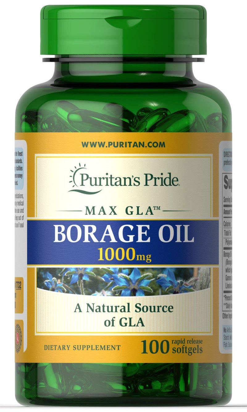 [Australia] - Puritan's Pride Borage Oil, 1 Gram 