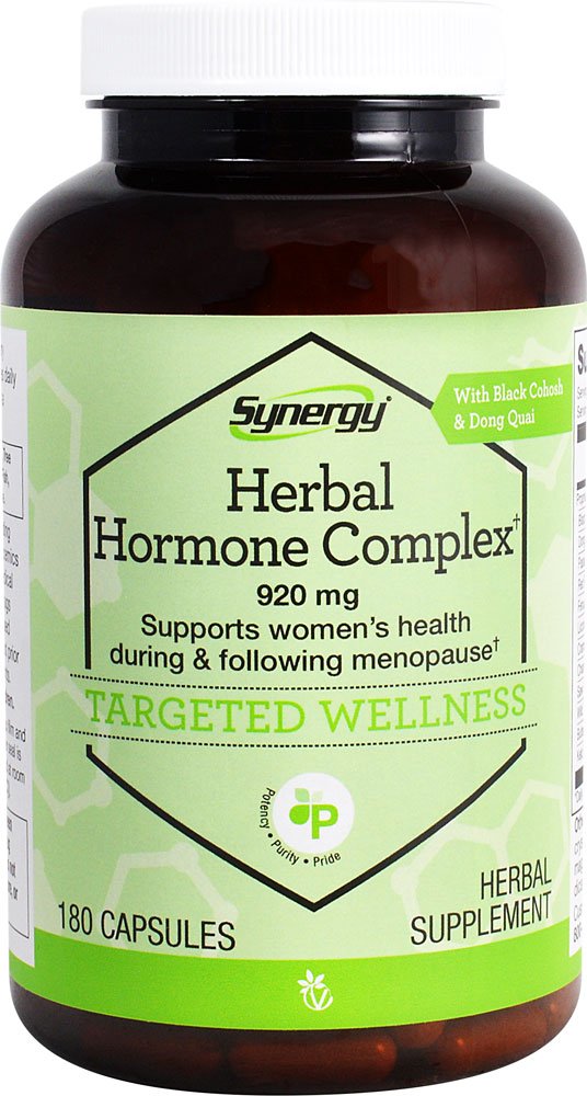 [Australia] - Herbal Hormone Complex to Support Women’s Health During and Following Menopause* With Black Cohosh, Dong Quai Passion Flower, Red Raspberry, Fenugreek, Licorice, Chamomile, Cramp Bark, Saw Palmetto, W 