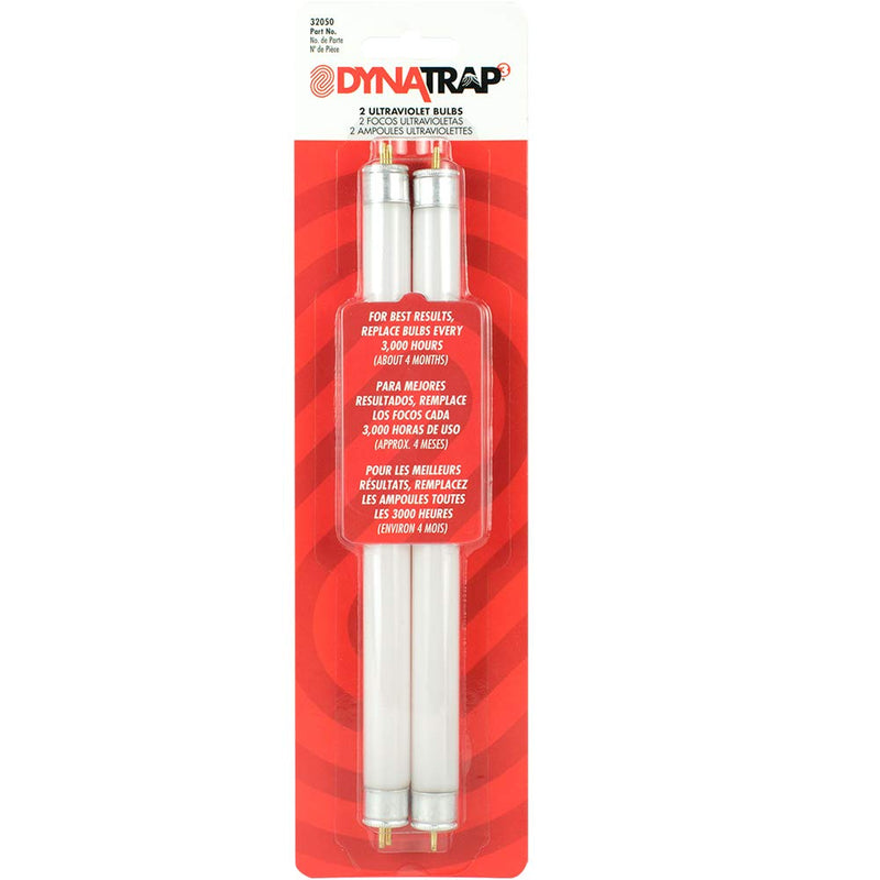 [Australia] - DynaTrap 32050 6-Watt UV Replacement Bulbs for 1 Acre DynaTrap Mosquito & Flying Insect Trap Models DT2000XL and DT2000XLP - 2 Bulbs,White 2 Count (Pack of 1) 