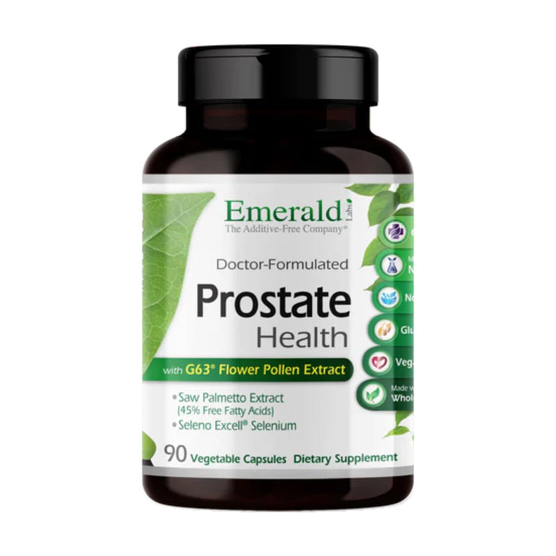 EMERALD LABS Prostate Health, 90 Vegetable Capsules (30-Day Supply) | Prostate Support Supplement with Saw Palmetto, Lycopene, Stinging Nettle & More*, Vegan & Gluten-Free