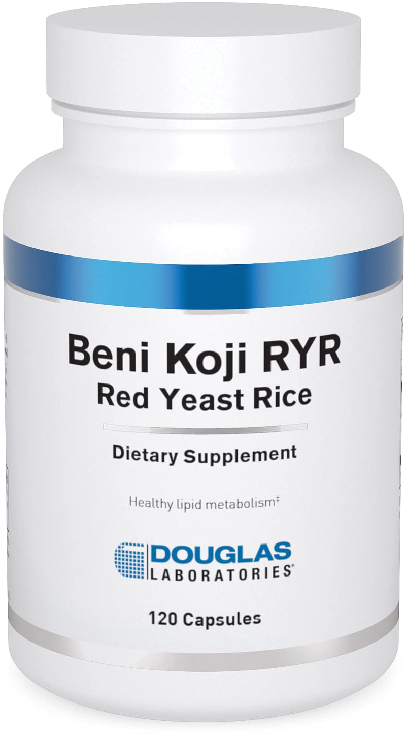 [Australia] - Douglas Laboratories Beni Koji Red Yeast Rice | Fermented Red Rice to Support Healthy Blood Lipid Metabolism* | 120 Capsules 120 Count (Pack of 1) 