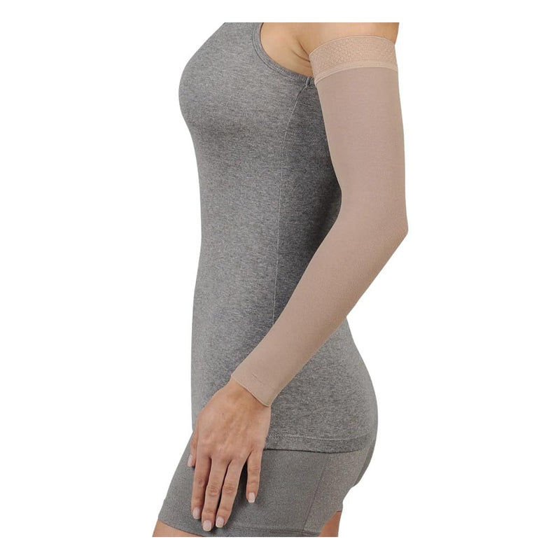 [Australia] - Juzo Dynamic Varin 3511 20-30mmhg Armsleeve with Silicone Top Band for Women, Beige, 3 (III) Regular 1 (I) Regular 