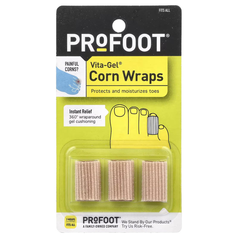 [Australia] - ProFoot Vita-Gel Corn Wraps 3 Each 