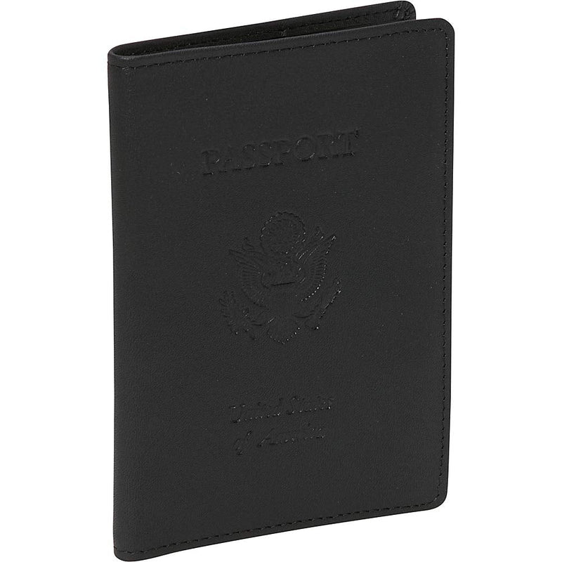 Royce Leather Rfid Blocking Passport Travel Document Organizer In Genuine Leather Packing Organizer, Black 3