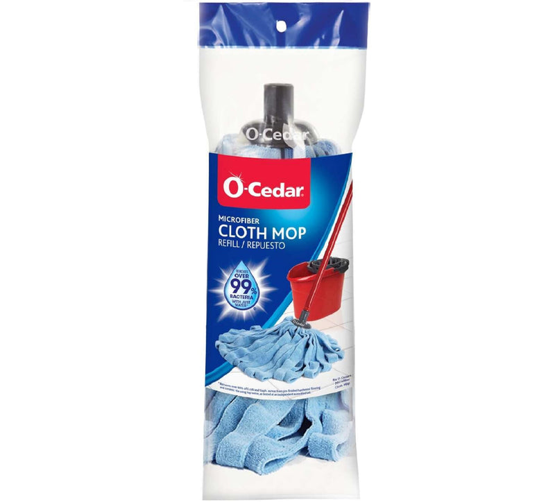 [Australia] - O-Cedar Microfiber Cloth Mop Refill, Blue 1 Count (Pack of 1) 