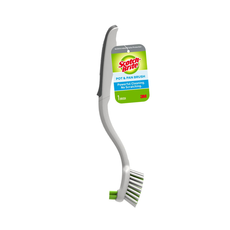 [Australia] - Scotch-Brite Pot Pan & Dish Brush, Scrub Brushes for Cleaning Kitchen and Washing Dishes, 1 Count 