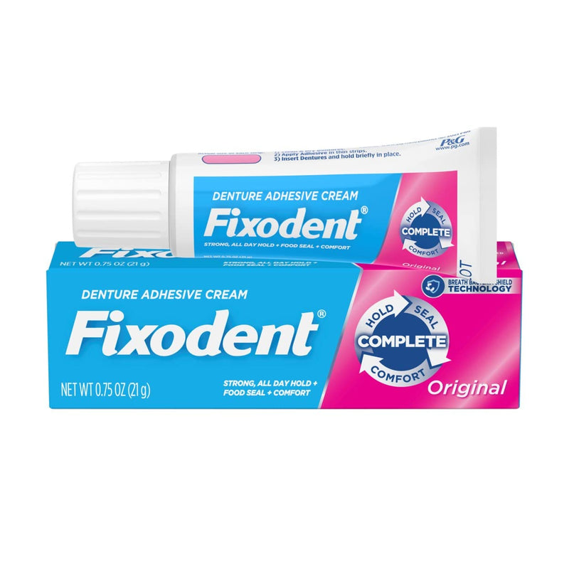 [Australia] - Fixodent Complete Original Denture Adhesive Cream, 0.75 oz 0.75 Ounce (Pack of 1) 