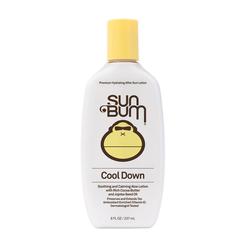 [Australia] - Sun Bum Cool Down Aloe Vera Lotion - Vegan After Sun Care with Cocoa Butter to Soothe and Hydrate Sunburn- 8 oz 8 Fl Oz (Pack of 1) 