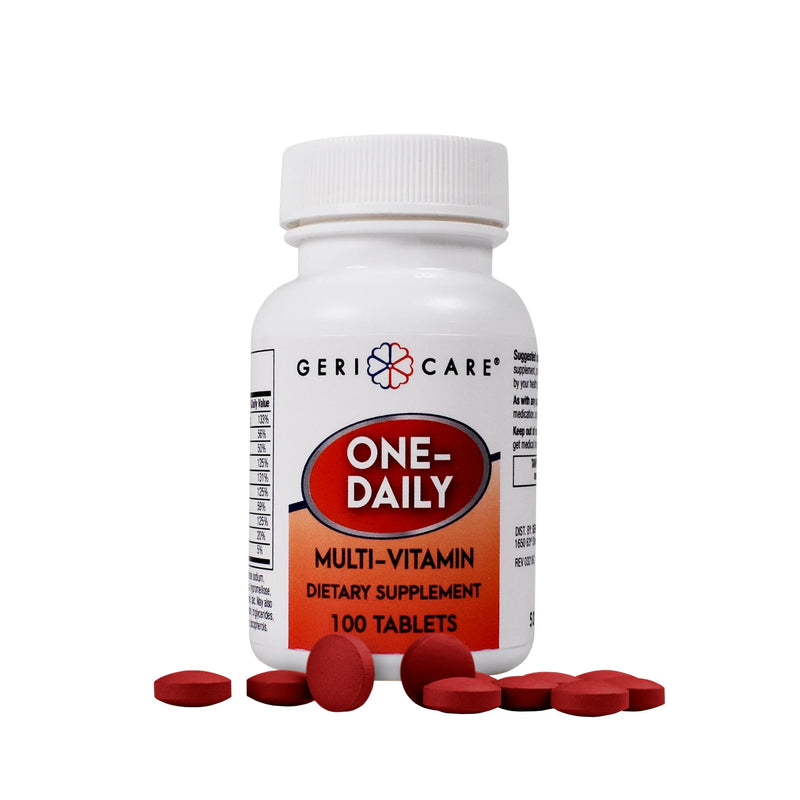 501-01 Multivitamin One-Daily Tablets 100 Per Bottle by Geri-Care Pharmaceuticals -Part no. 501-01 100 Count (Pack of 1)