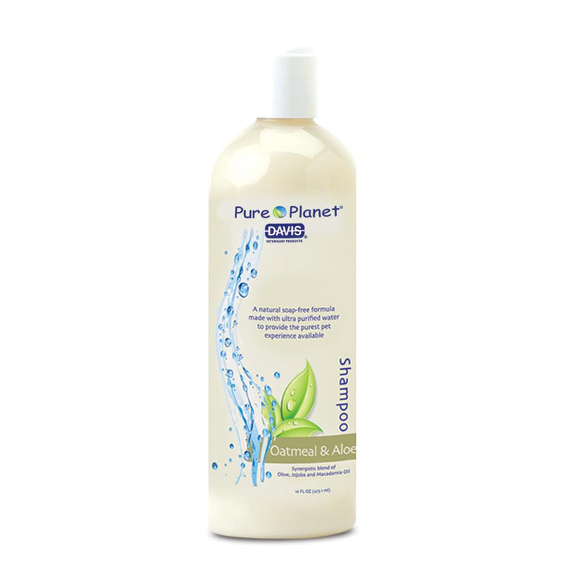 Davis Pure Planet Oatmeal & Aloe Pet Shampoo, 16 oz - PawsPlanet Australia