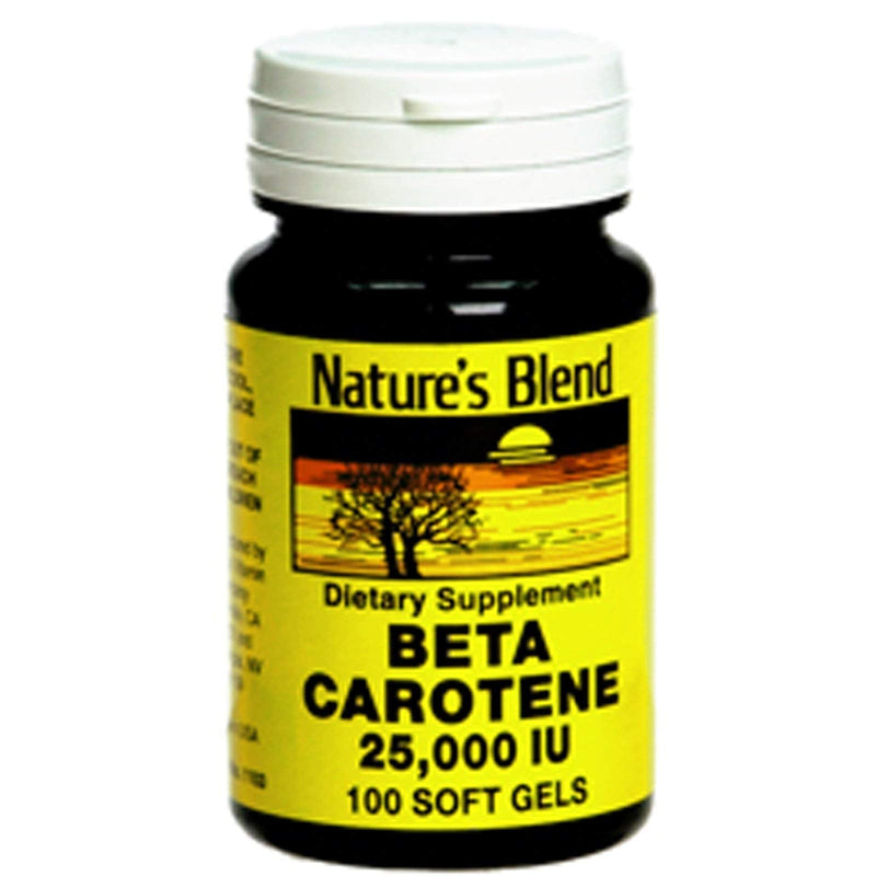 [Australia] - Nature's Blend Beta Carotene 25,000 IU 100 Softgels 
