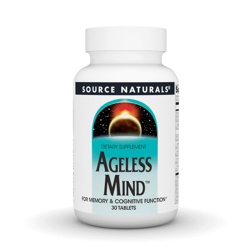 Source Naturals Ageless Mind, for Memory & Cognitive Function* - 30 Tablets