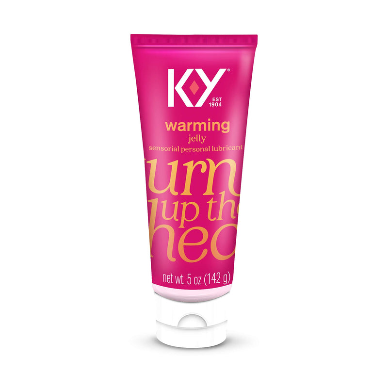 [Australia] - K-Y Warming Jelly Lube, Sensorial Personal Lubricant, Glycol Based Formula, 5 fl oz (Pack of 1) 5 Ounce (Pack of 1) 