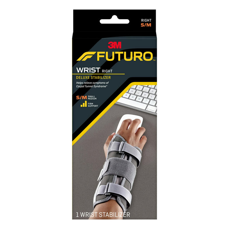 [Australia] - FUTURO Deluxe Wrist Stabilizer Right Hand, S/M Small/Medium 