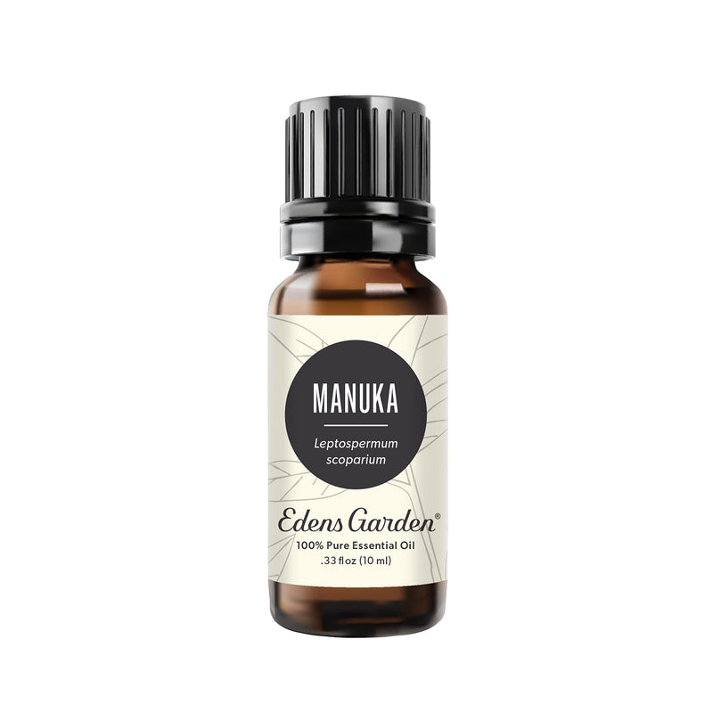 Edens Garden Manuka Essential Oil- 100% Pure Premium Grade, Undiluted, Natural, Therapeutic, Aromatherapy, The Best for Diffuser, Skin, Hair, Kid Safe 10 ml (.33 fl oz) 0.33 Fl Oz (Pack of 1)