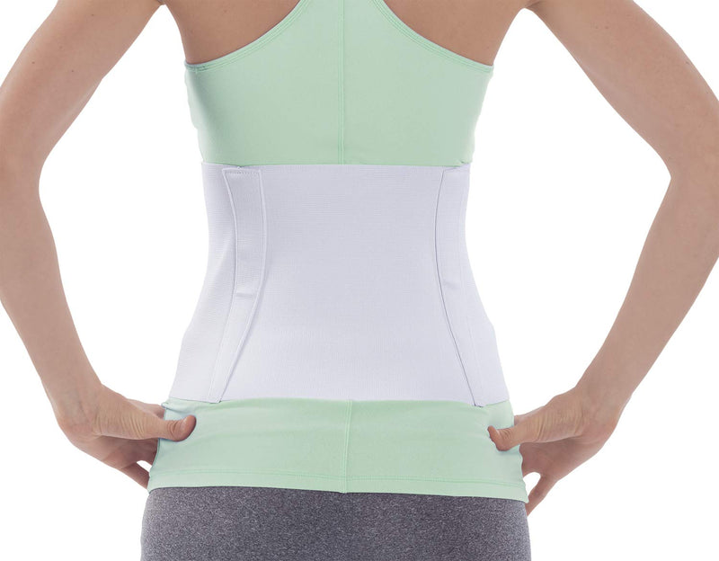 [Australia] - NYOrtho Tapered Abdominal Binder - Firm Compression Wrap - Breathable Stomach Support Post Injury or Surgery - with Contoured Body-Specific Design - 30-36 Inch Made in USA 9 Inch High 