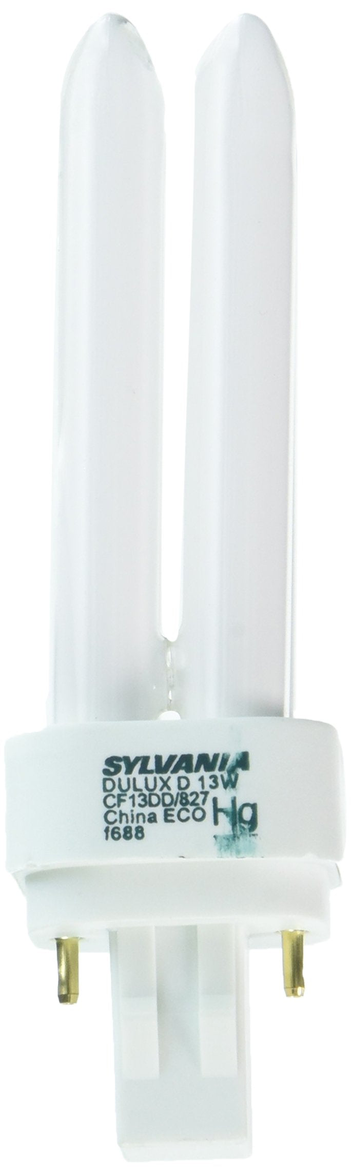 [Australia] - Sylvania 21117 Compact Fluorescent 2 Pin Double Tube 2700K, 13-watt, White 1 Count (Pack of 1) 
