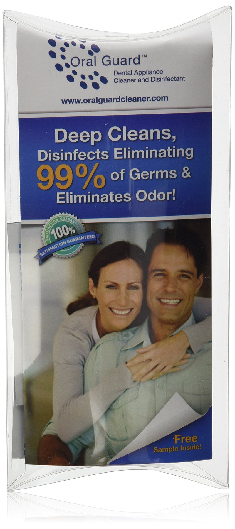 [Australia] - Oral Guard Dental Appliance Cleaner and Disinfectant for All Night Guards, Retainers and Dentures. 3 Month Supply 
